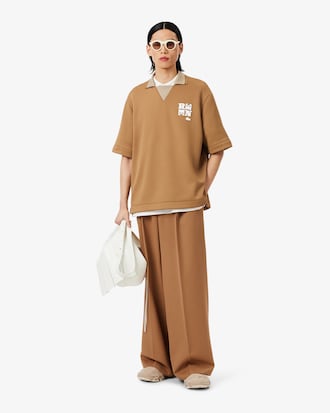 라이트 울 와이드 테일러드 팬츠