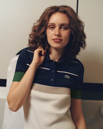 MIF 컬러블럭 폴로 스웨터