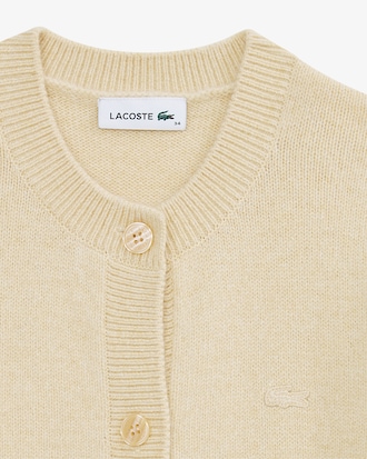 알파카 크루넥 가디건