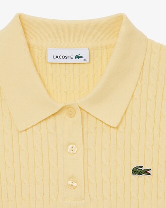 케이블 스웨터 폴로 셔츠