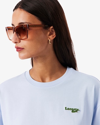 소프트브랜딩 세미 크롭 티셔츠