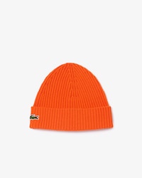 울 소재의 립 조직 비니