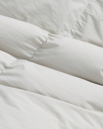 후드 헤비 다운 점퍼