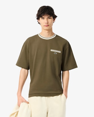 TOP TIER 포켓 반팔 티셔츠