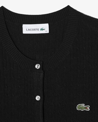 미니케이블 반팔 가디건