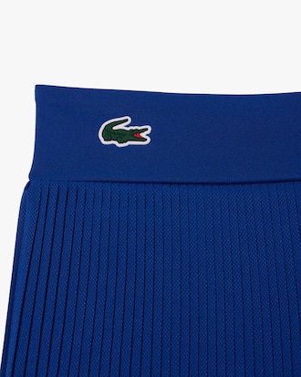 롤랑가로스 언밸런스 플리츠 스커트