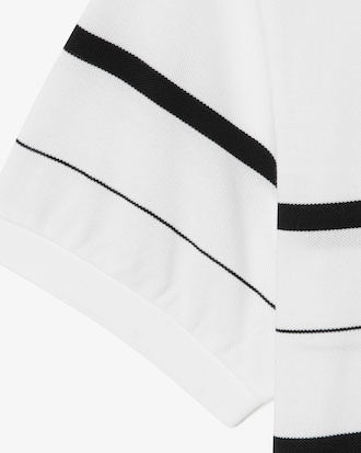 CHEST 스트라이프 오픈카라 폴로