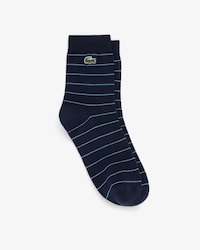 남자 스트라이프 미들 양말