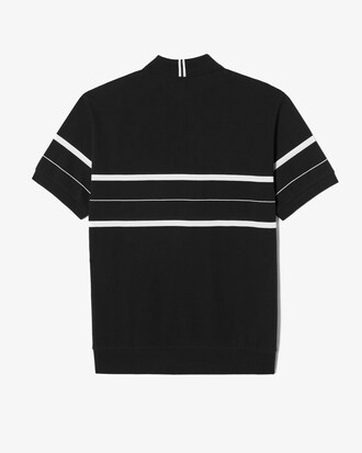 CHEST 스트라이프 오픈카라 폴로