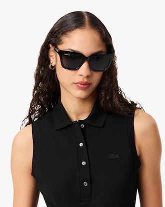 슬림핏 슬리브리스 폴로 셔츠