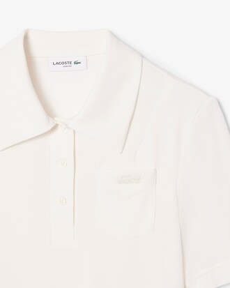 여성 슬림핏 버튼 폴로