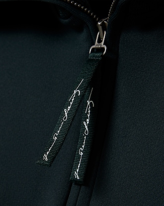 더블 페이스 집업 칼라 스웨트셔츠