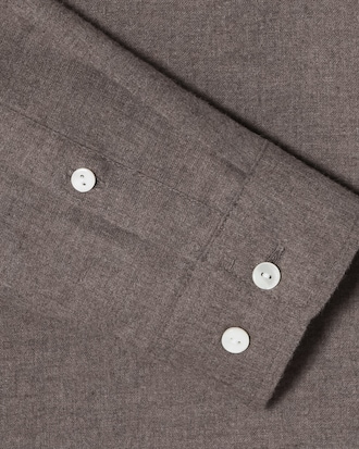 브러쉬드 코튼 셔츠