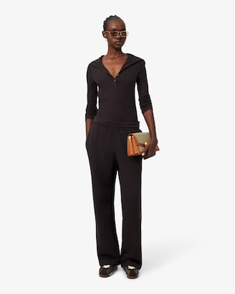 멀티 립 후드 티셔츠