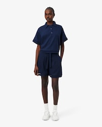 린넨 블렌디드 버뮤다 팬츠