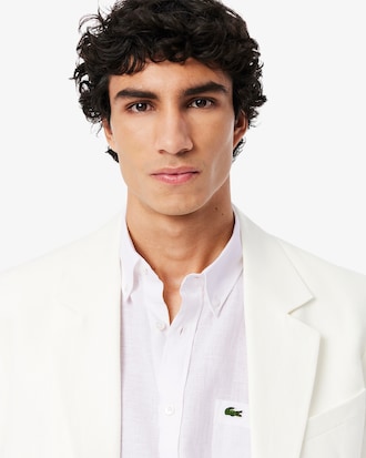 린넨 반팔 셔츠