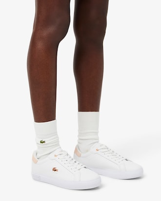 여성 Powercourt 레더 스니커즈