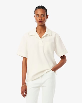 폴로형 데님셔츠