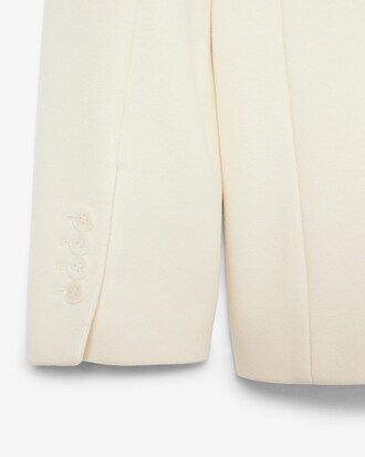 헤비 울 싱글 브레스티드 재킷