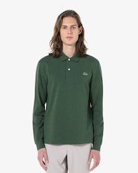 클래식 핏 베이직 긴팔 폴로