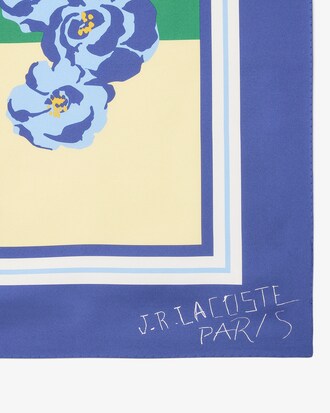 실크 패턴 스카프