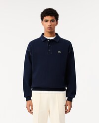 더블페이스 피케 카라 스웻셔츠