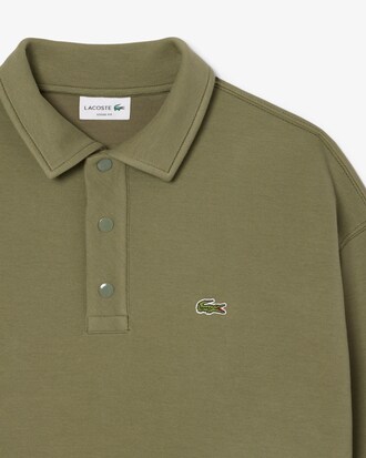 더블페이스 피케 폴로 스웻셔츠