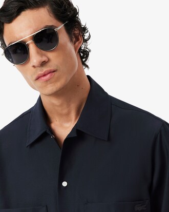 체스트 포켓 오버셔츠