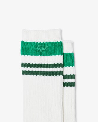 스트라이프 티핑 골지 양말