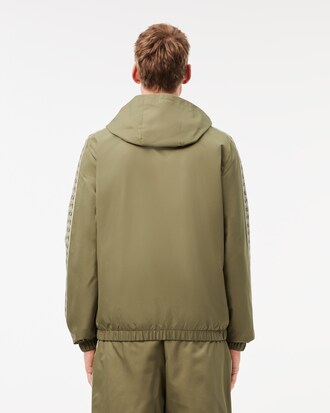 모노그램 패턴 바람막이