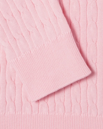 케이블 긴팔 가디건