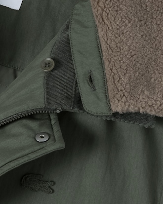 코듀로이 카라 다운