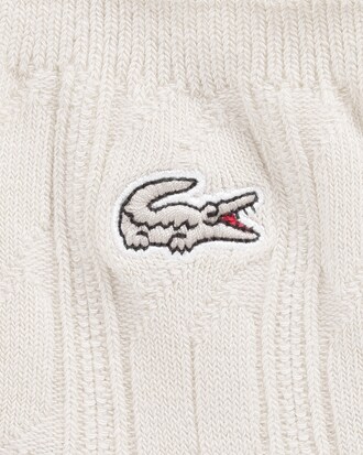 여성 케이블 앵클 양말