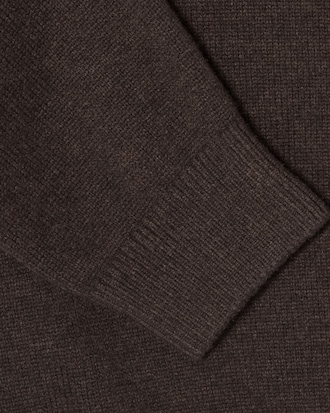 하이넥 컬러블럭 가디건