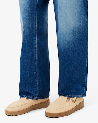 남성 Umpire Mary-J 레더 스니커즈