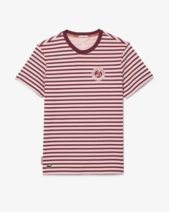 롤랑가로스 잔패턴 반팔 티셔츠