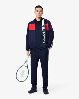 라코스테 테니스 레터링 반팔 폴로