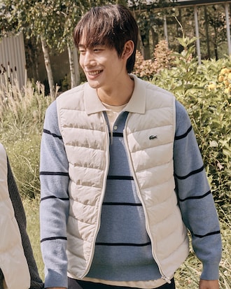 경량 다운 베스트