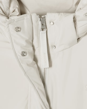 롱 기장 코트형 다운