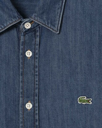 데님 셔츠 인디고