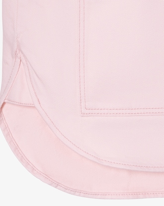 오버사이즈 컬러데님 셔츠 자켓