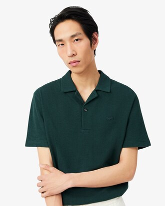 크레이프 반팔 폴로 셔츠