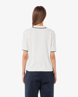 폴로 티핑 반팔 가디건