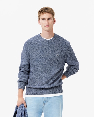 멜란지 크루넥 풀오버