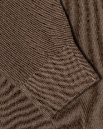 피케조직 카라 스웨터 폴로