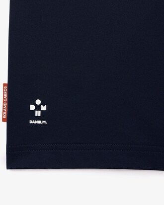 롤랑가로스 소매 티핑 반팔 폴로