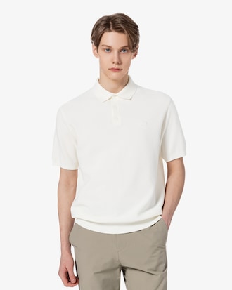 피케 반팔 스웨터 폴로 셔츠