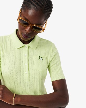 포인텔 리본 크록 폴로 셔츠