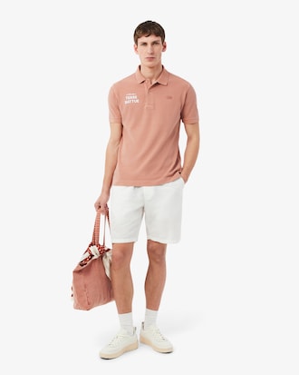 롤랑가로스 그래픽 반팔 폴로 셔츠