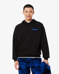 플라워 후드 풀오버 스웻셔츠